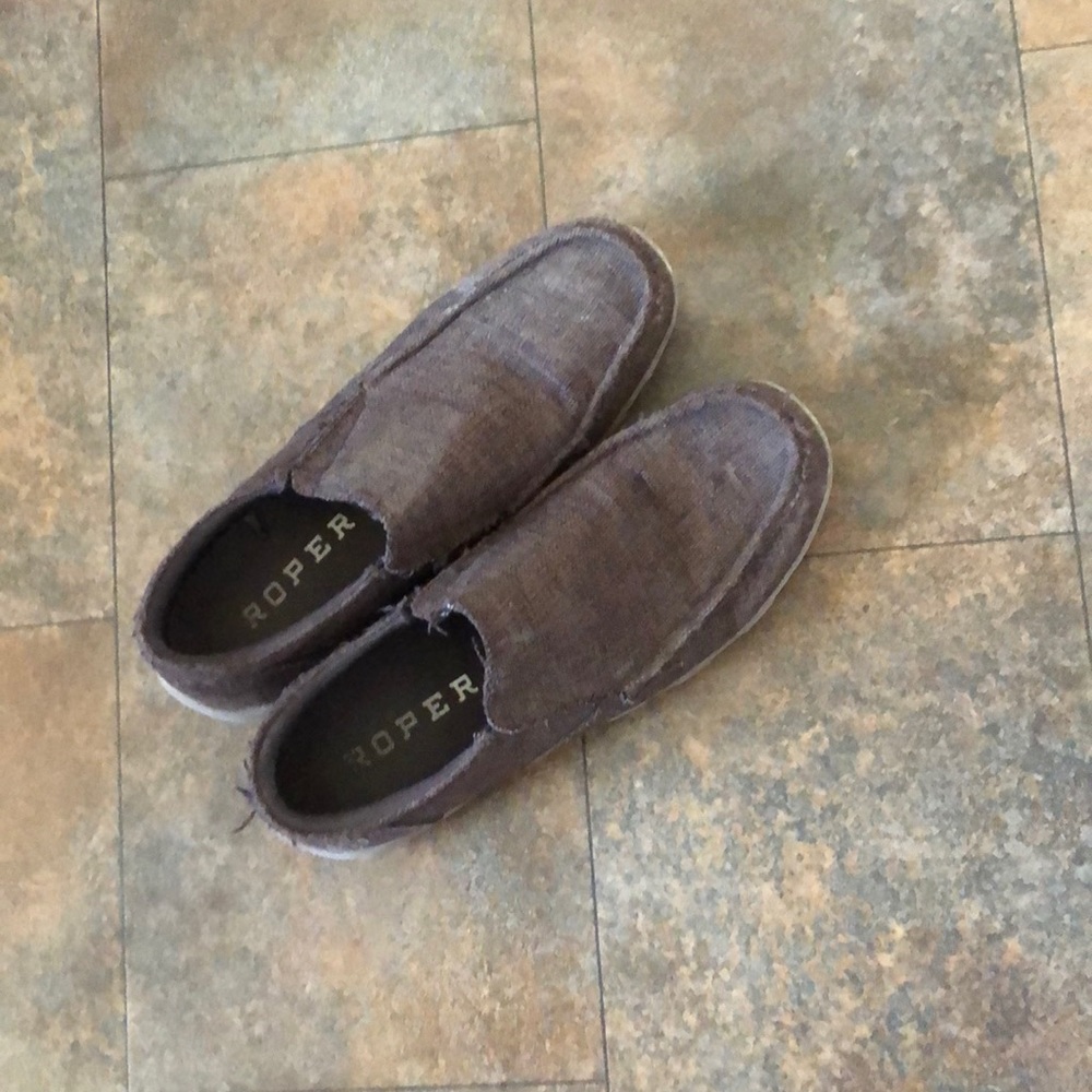 Men’s roper slip ons